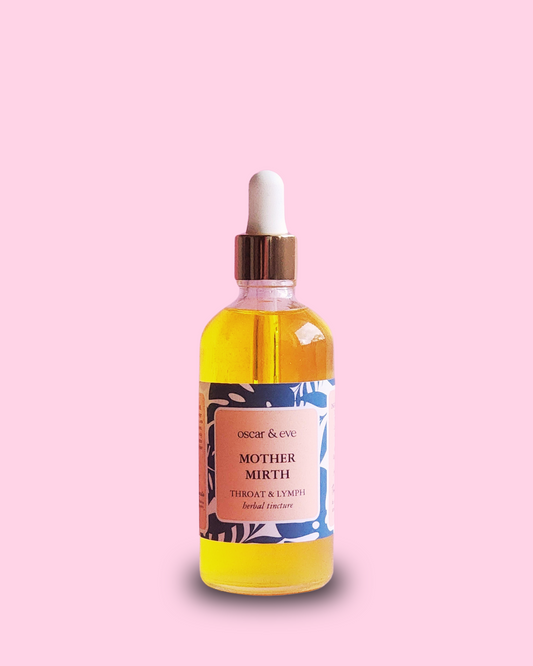 mother mirth | throat & lymph | herbal tincture 100ml