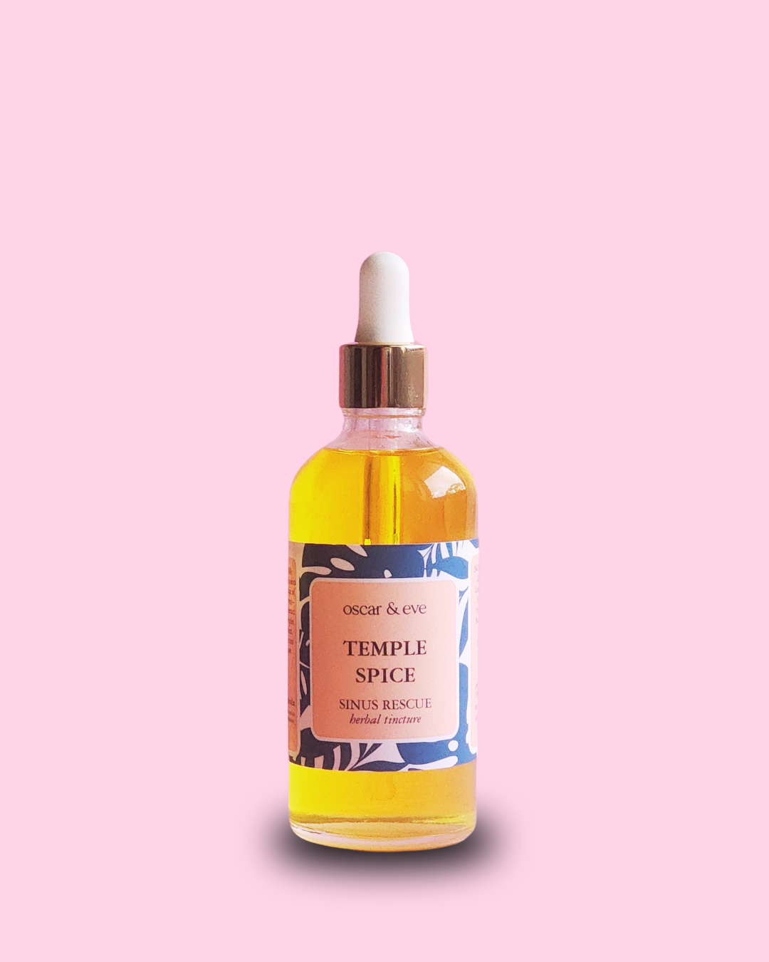 temple spice | sinus rescue | herbal tincture 100ml