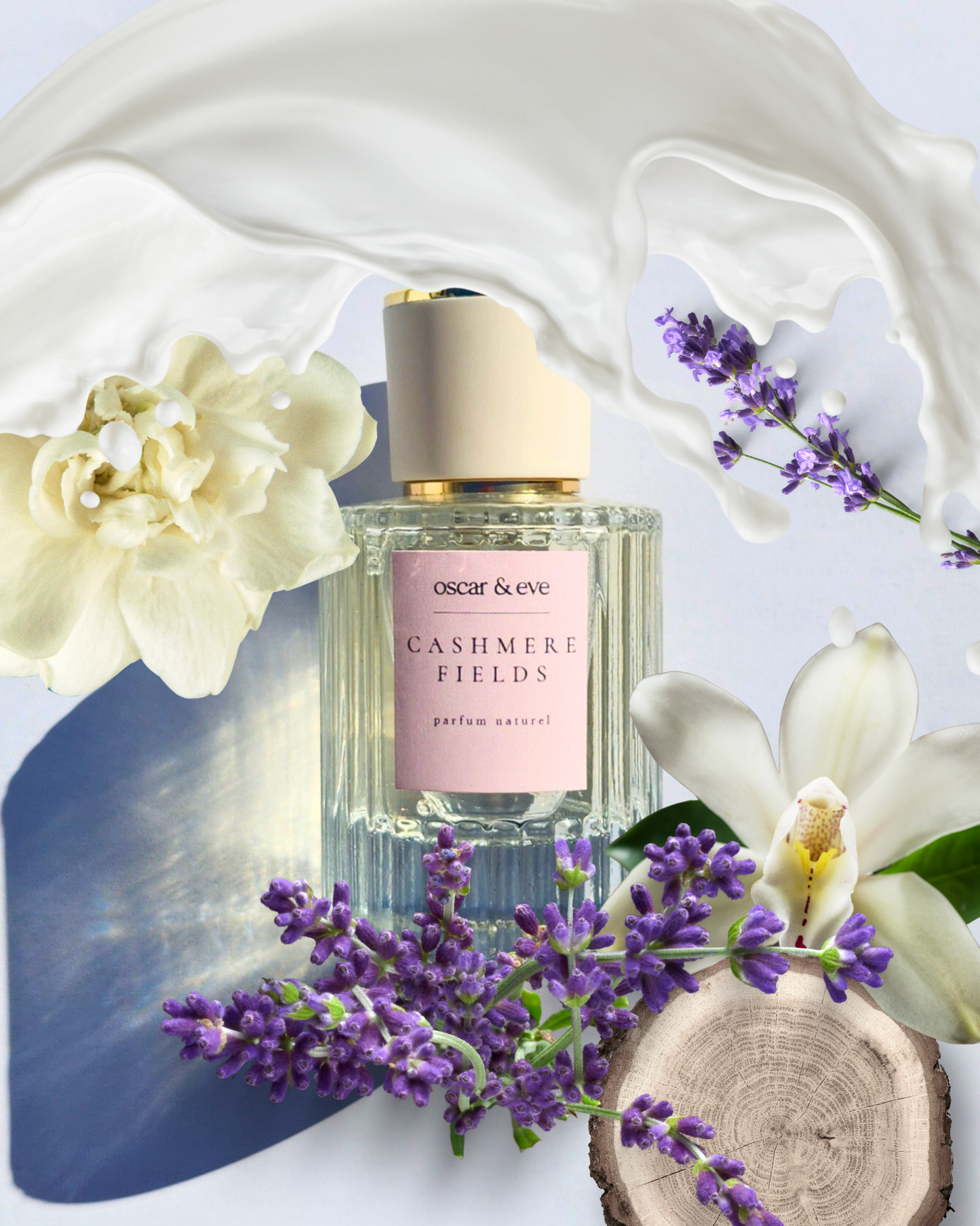 cashmere fields | vanilla, lavender, jasmine & sandalwood | eau de parfum spray 50ml + FREE 10ML EDP