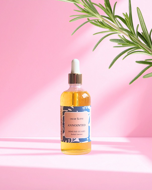 annointed | immune guard | herbal tincture 100ml + FREE TRAVEL OIL 10ML RRP $20