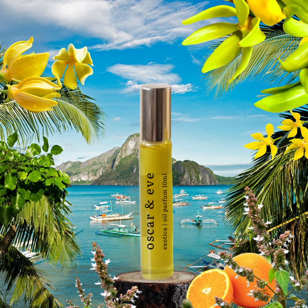 exotica | wild orange, patchouli, ylang ylang & sandalwood | concentrated oil parfum 10ml