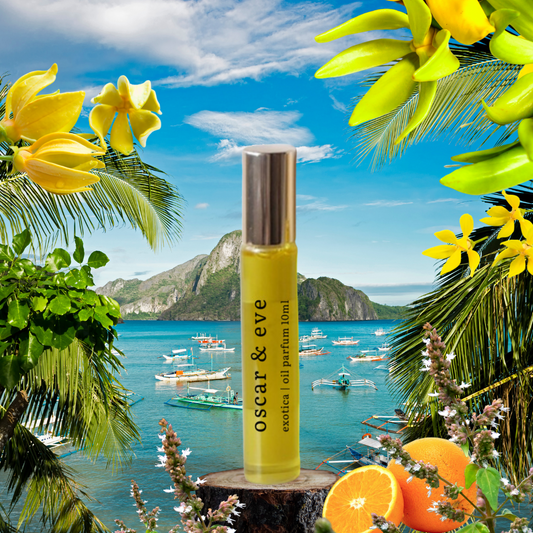 exotica | wild orange, patchouli, ylang ylang & sandalwood | concentrated oil parfum 10ml