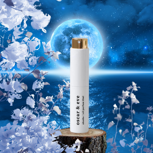 blue moon 308 | jasmine, lemon, geranium, pine, rose, german chamomile & ylang ylang | eau de parfum 10ml