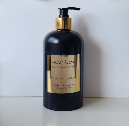 laredo | frankincense, sandalwood & vetiver | beard conditioner 500ml