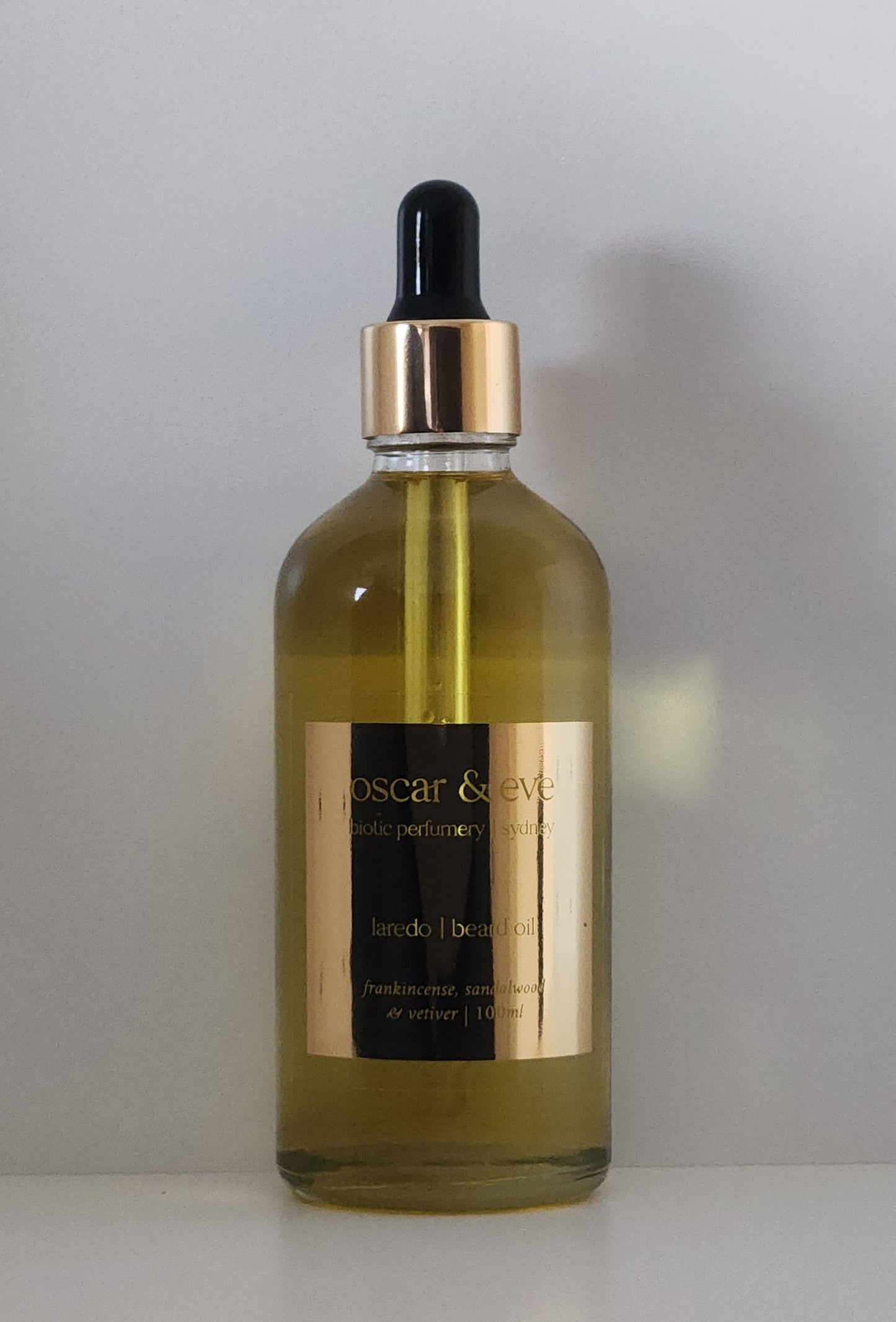 laredo | frankincense, sandalwood & vetiver | beard oil 100ml